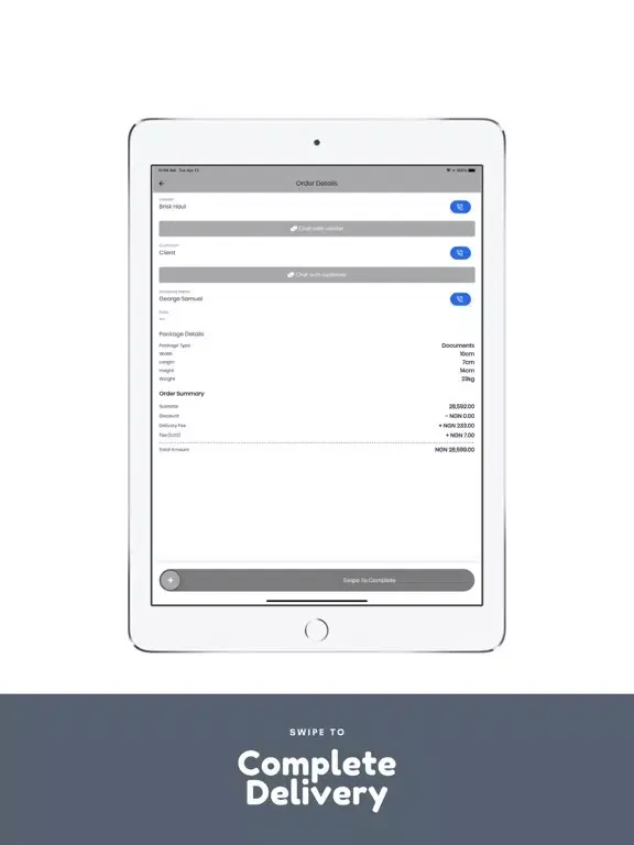 Brisk Workforce iPad  Screenshots