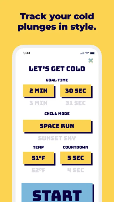 Скриншоты Brisk: Cold Plunge Tracker