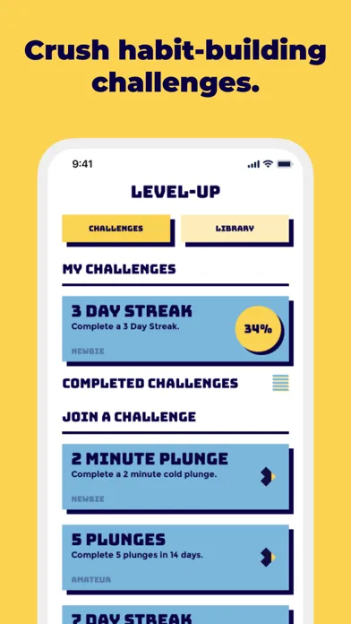 Скриншоты Brisk: Cold Plunge Tracker