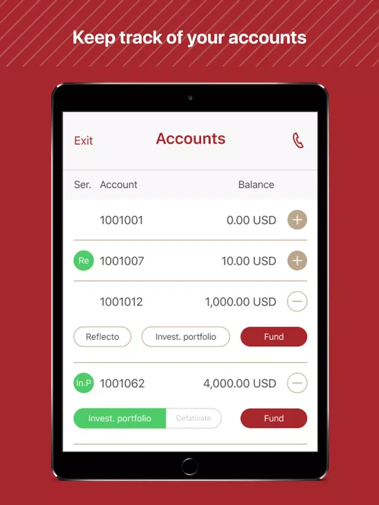BHC Client Area iPad  स्क्रीनशॉट