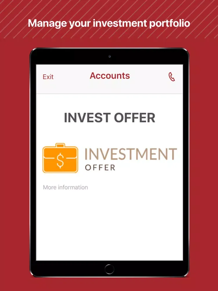 BHC Client Area iPad  स्क्रीनशॉट
