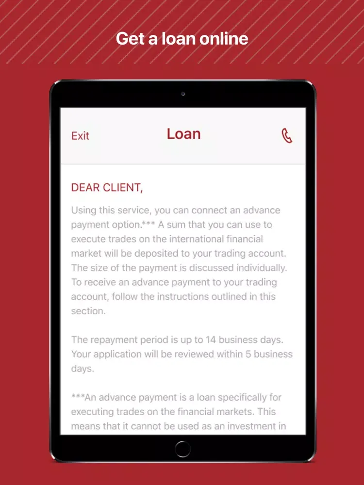 BHC Client Area iPad  स्क्रीनशॉट