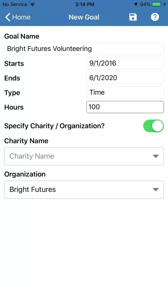 My Giving Back應用截圖
