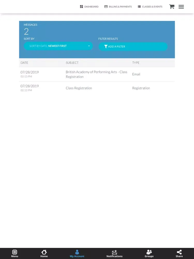 British Acad. Performing Arts iPad 应用截图