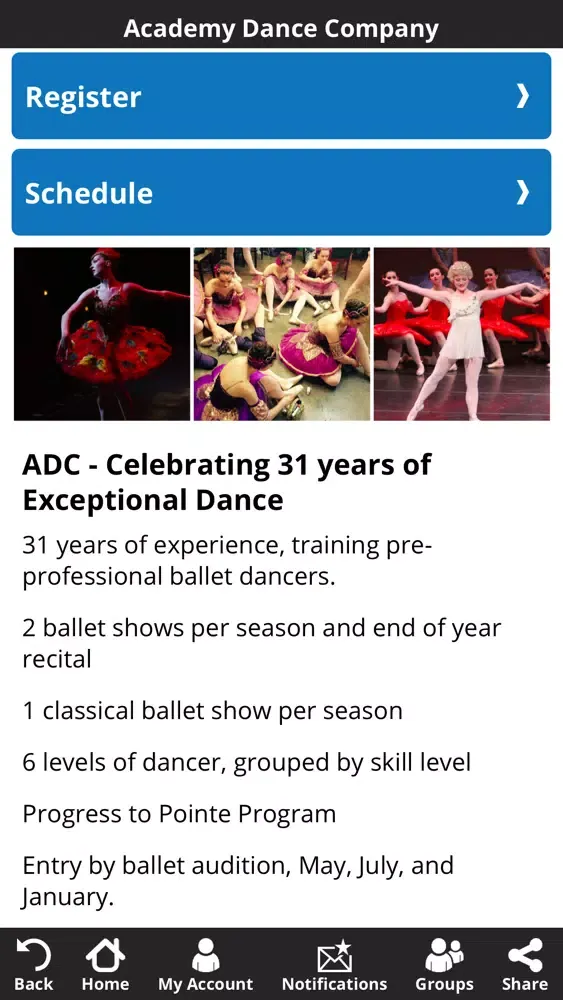 British Acad. Performing Arts应用截图