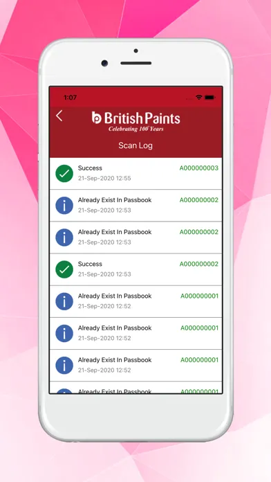 Capturas de pantalla de British Paints Tokens