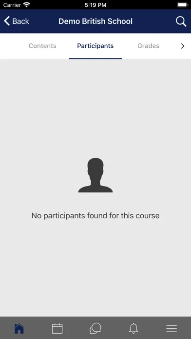 Campus Virtual British School スクリーンショット