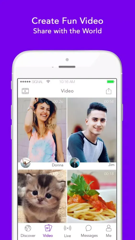 Capturas de tela do Butter - Live Video Streaming