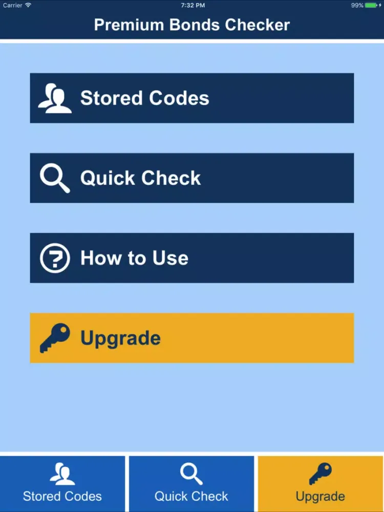 Premium Bonds Checker iPad  Ekran Görüntüleri