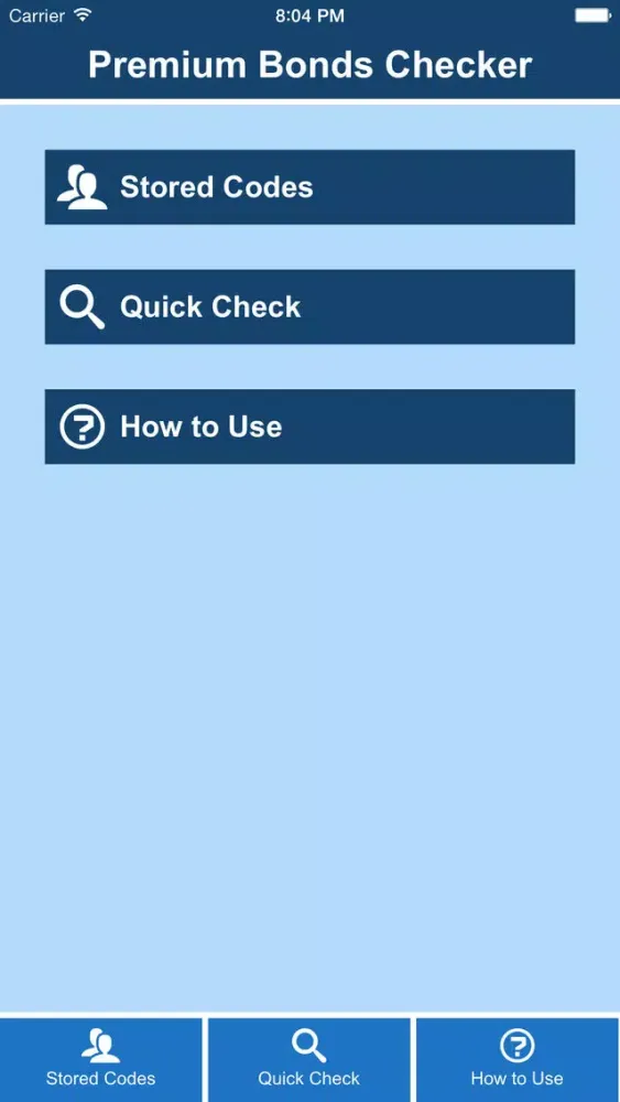 Premium Bonds Checker Ekran Görüntüleri