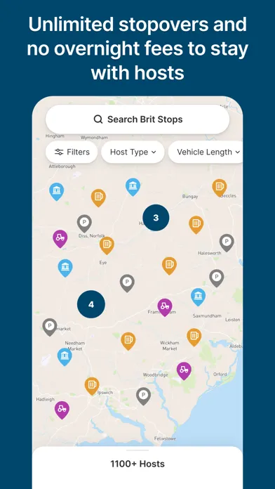 ภาพหน้าจอของ Brit Stops
