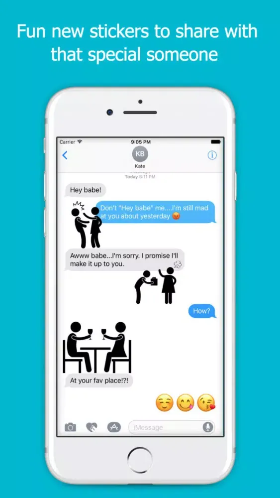 Скриншоты Relationship Goals - Stickers for Couples in Love
