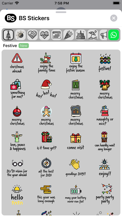 Screenshot di BS Stickers