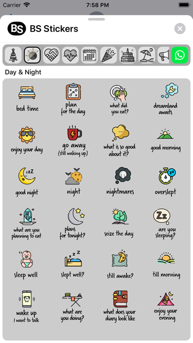 Screenshot di BS Stickers