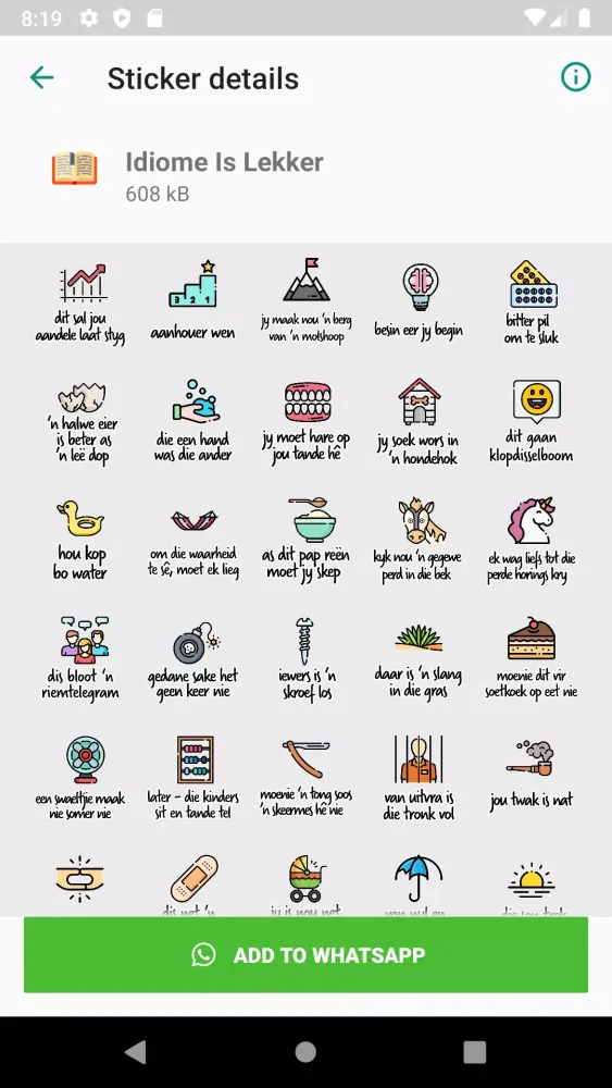 Capturas de pantalla de PK Stickers