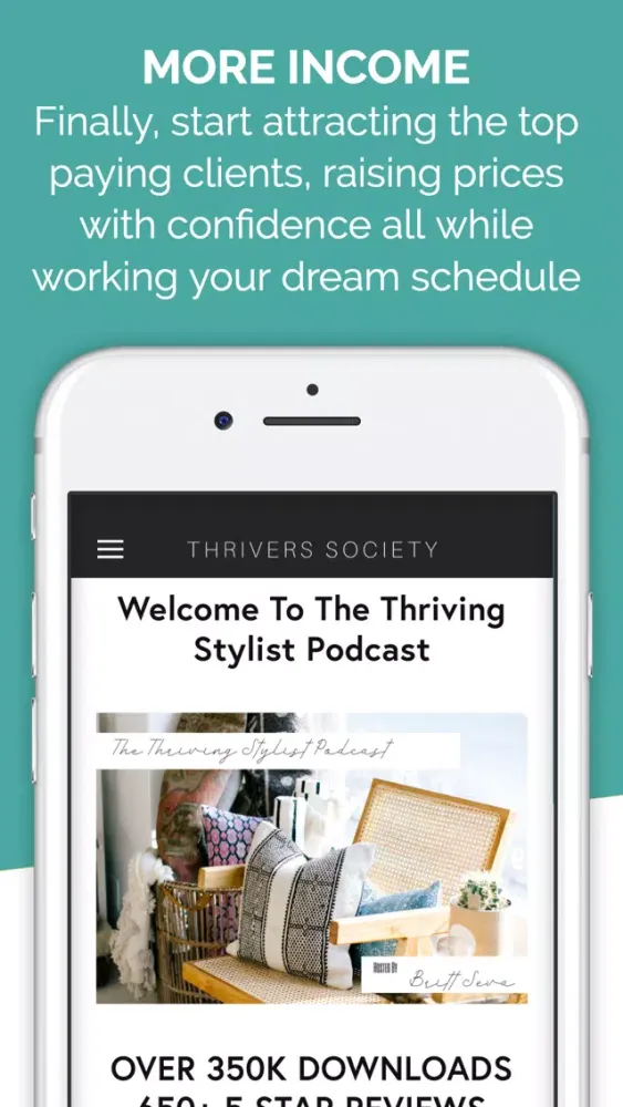 Tangkapan skrin Britt Seva - Thrivers Society