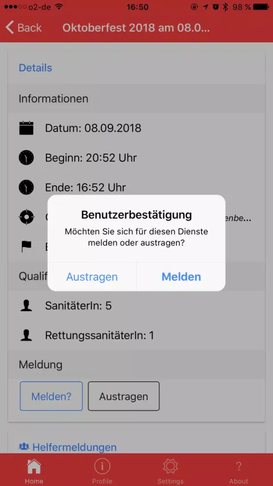 BRK KV München - Bereitschaften应用截图