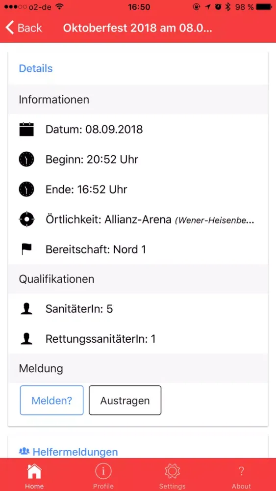 BRK KV München - Bereitschaften应用截图