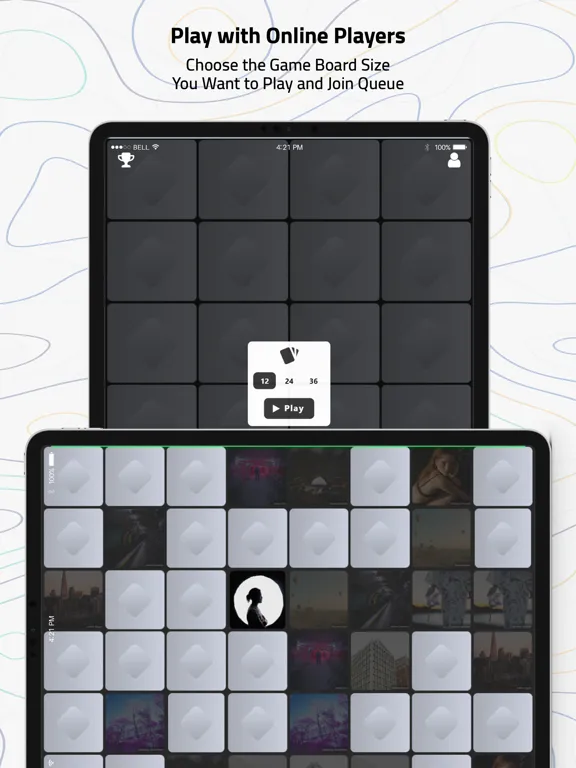 Capturas de tela do Phess: Memory Duel iPad 
