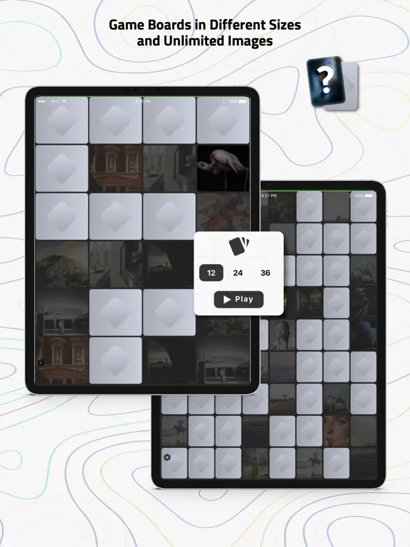 Capturas de tela do Phess: Memory Duel iPad 