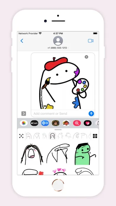 FlorkiStickers Animated! Ekran Görüntüleri