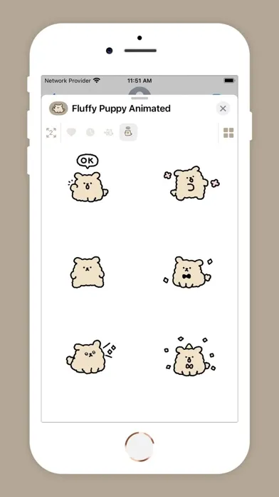 Fluffy Puppy Animated スクリーンショット