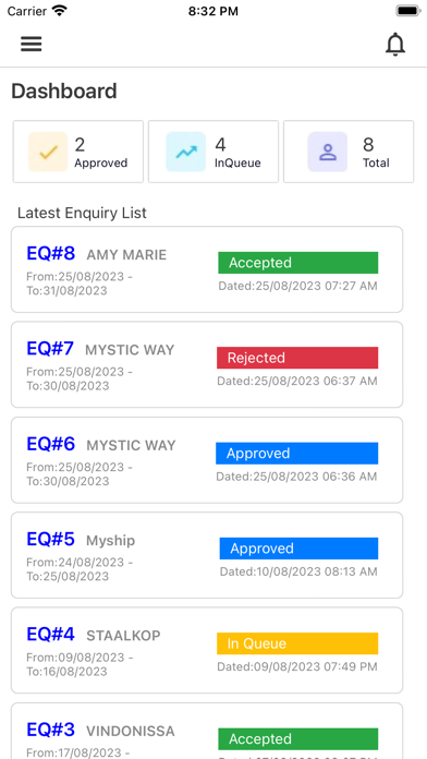 Tangkapan skrin Axiom Connect App
