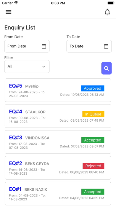 Tangkapan skrin Axiom Connect App