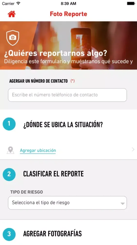 Tangkapan skrin Claro te ayuda