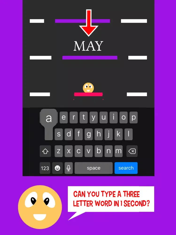 Jumpy Typer iPad  Screenshots