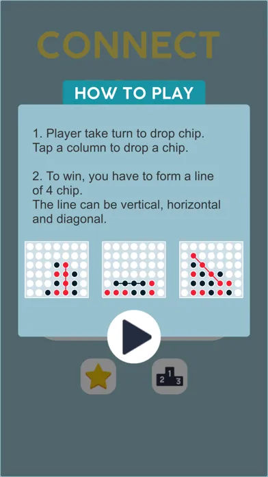 Tangkapan skrin 4 In A Row: Challenge AI