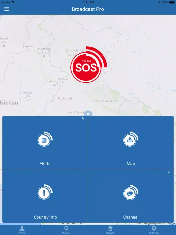 Zrzuty ekranu Broadcast Pro App iPad 