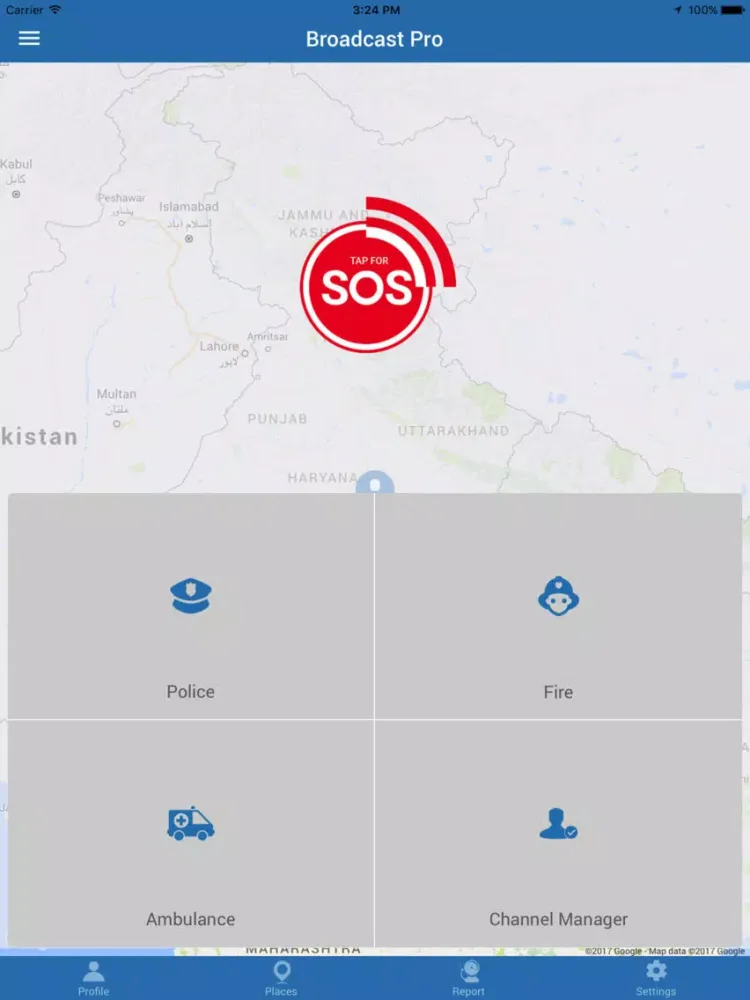 Zrzuty ekranu Broadcast Pro App iPad 