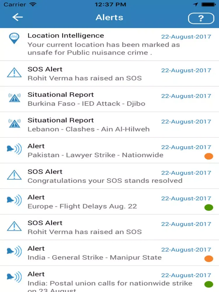 Zrzuty ekranu Broadcast Pro App iPad 