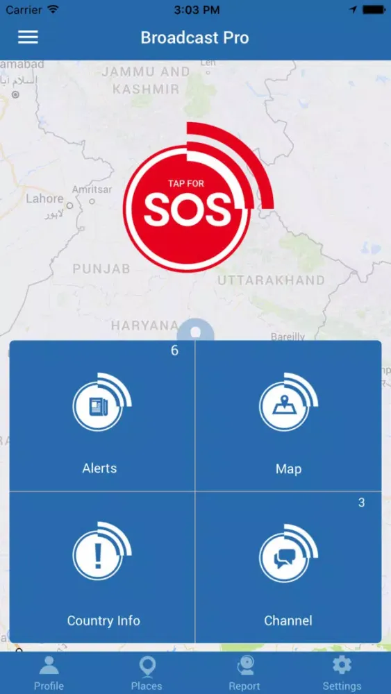 Zrzuty ekranu Broadcast Pro App