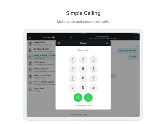 UC-One Carrier Connect iPad  स्क्रीनशॉट