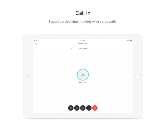 BroadSoft UC-One Eval iPad Screenshots