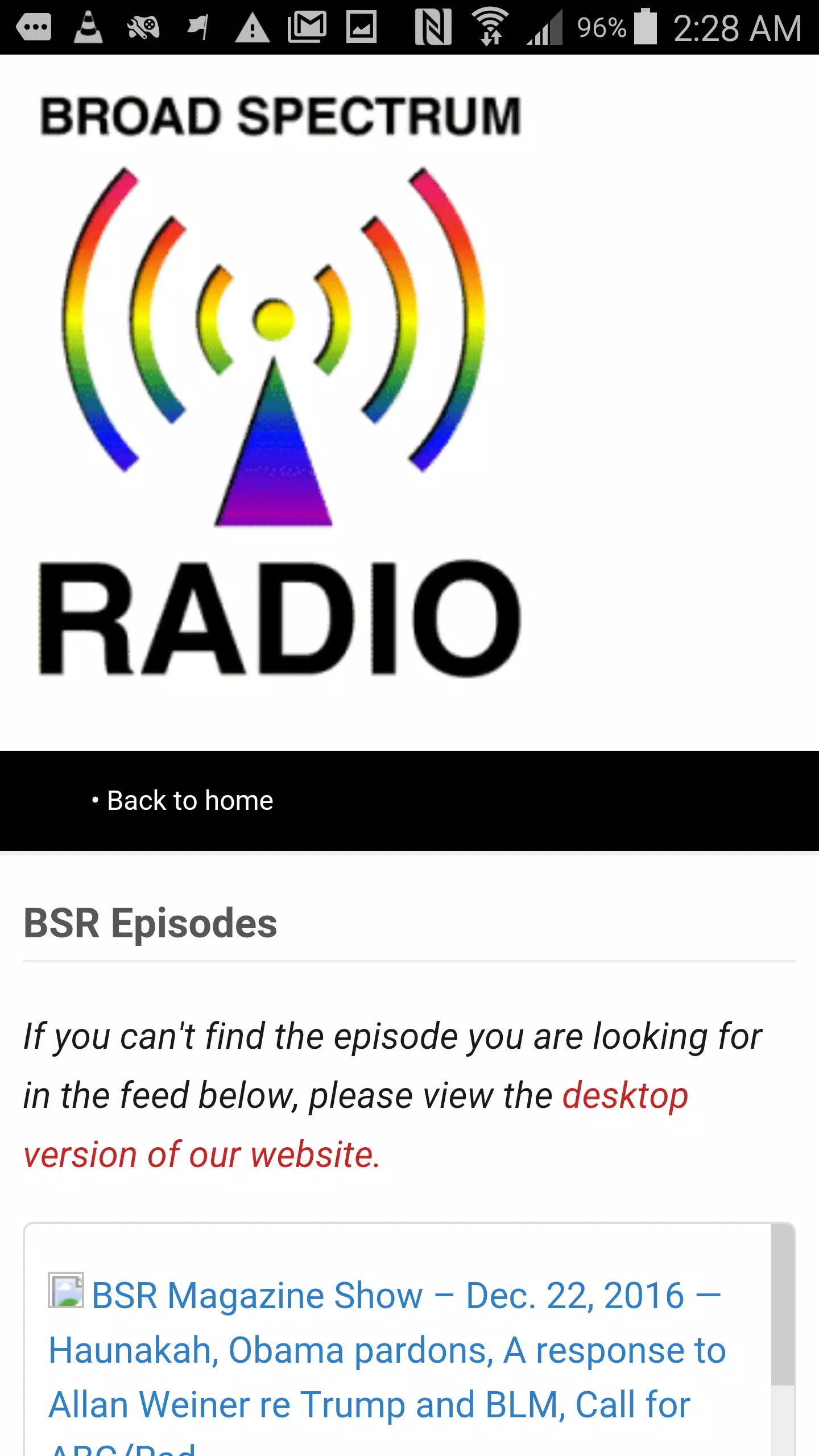 BroadSpectrumRadio-Free Screenshots