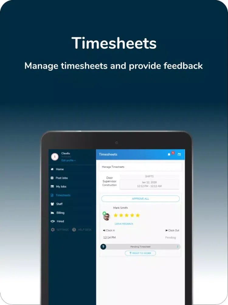 Broadstone Employer iPad  سکرین شاٹس