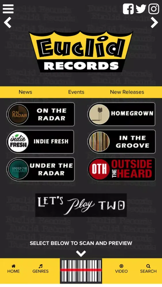 Euclid Records 스크린샷