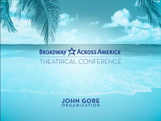 Screenshot di BAA Theatrical Conference iPad 