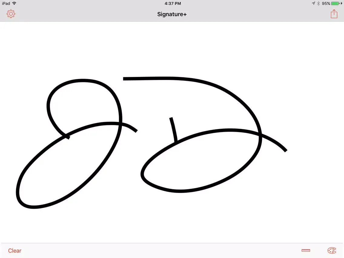 Signature+ iPad  Ekran Görüntüleri