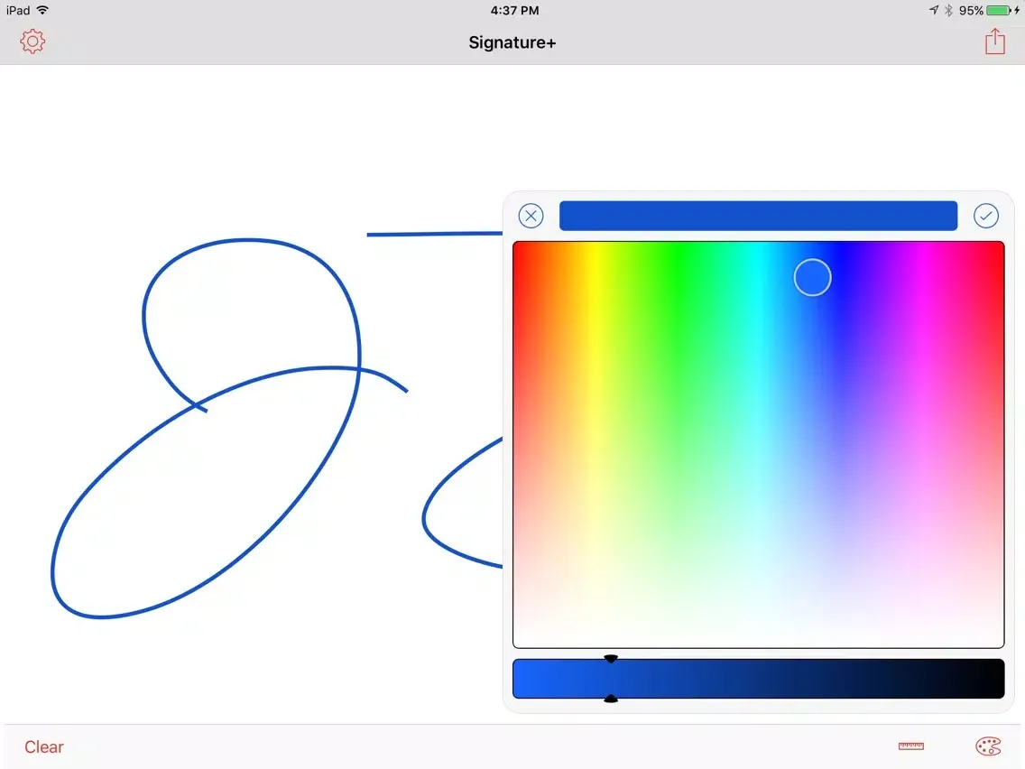 Signature+ iPad  Ekran Görüntüleri