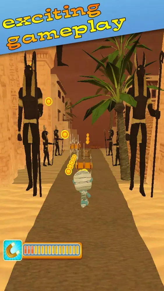 Subway Monsters Rush in Mystery Pharaoh Tomb Mummy - Endless Runner Infinite HD应用截图