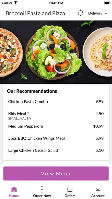 Broccoli Pasta and Pizza Screenshots