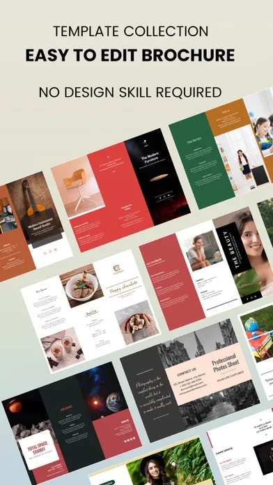 Brochure Maker - Infographic سکرین شاٹس