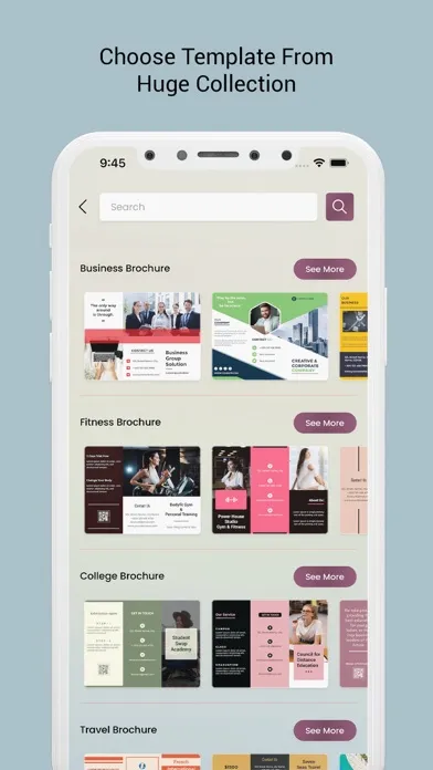 Brochure Maker - Infographic سکرین شاٹس