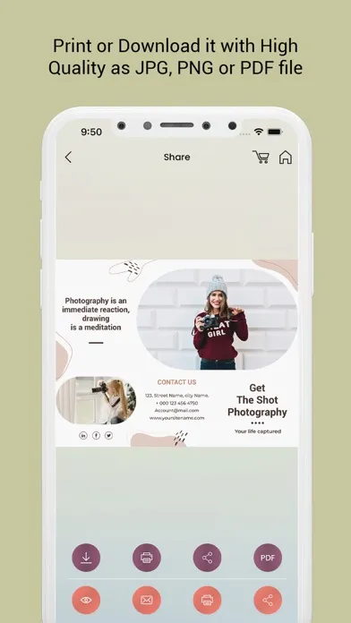 Brochure Maker - Infographic سکرین شاٹس