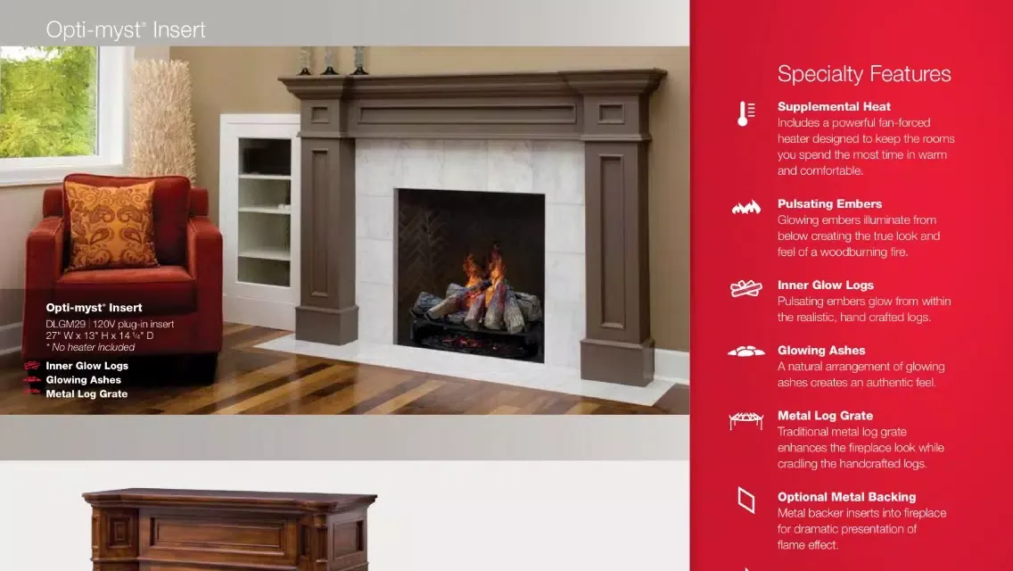 تصاویر Dimplex Electric Fireplaces