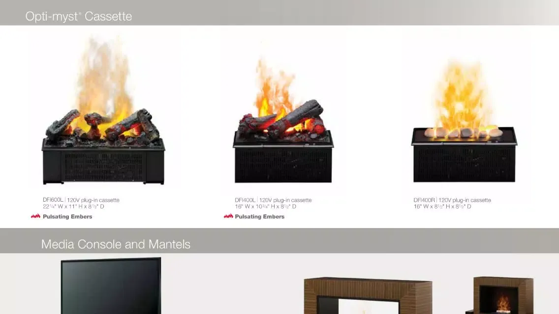 تصاویر Dimplex Electric Fireplaces